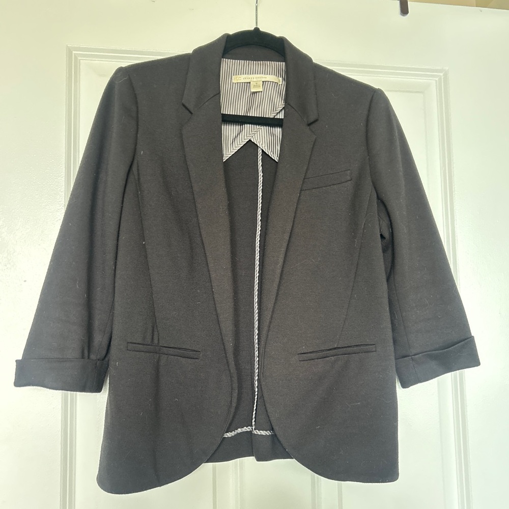 LC Lauren Conrad Casual Black Blazer